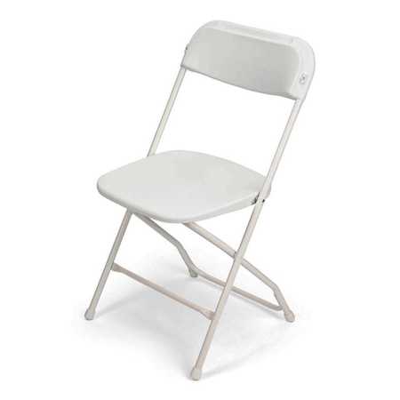 ATLAS COMMERCIAL PRODUCTS TitanPRO™ Plastic Folding Chair, White PFC2WH